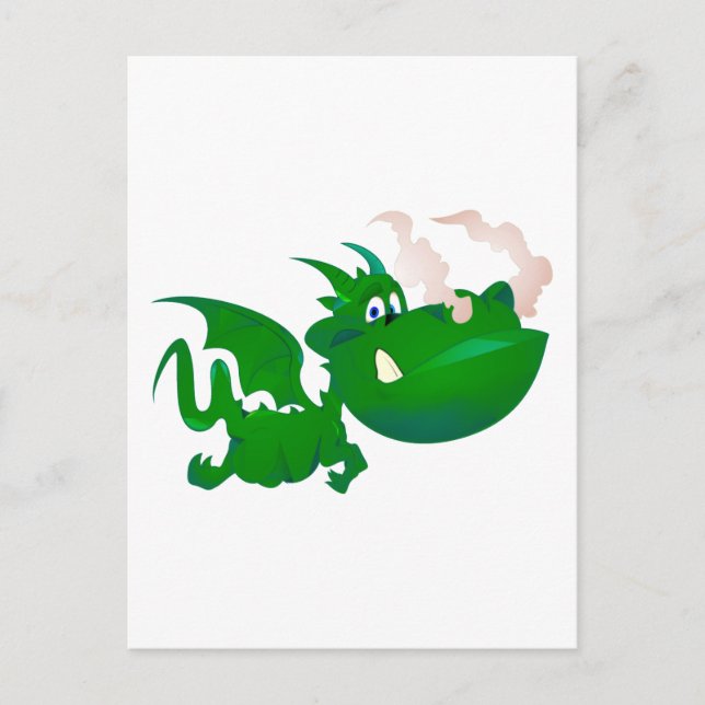 Drache dragon postcard (Front)