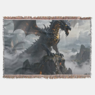 Drachenwelt – Das Reich aus Feuer und Magie´1 Throw Blanket