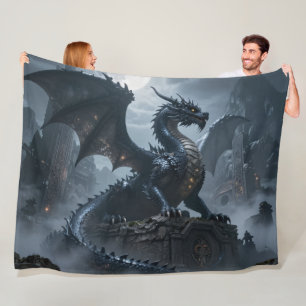 Drachenwelt – Das Reich aus Feuer und Magie Fleece Blanket