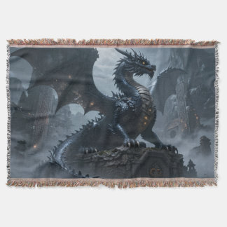 Drachenwelt – Das Reich aus Feuer und Magie Throw Blanket