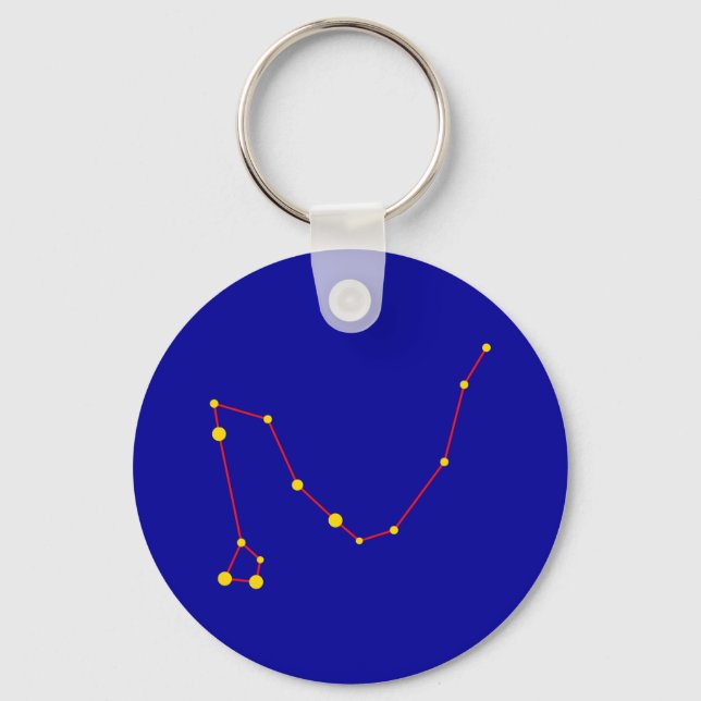 Draco Drache Dragon constellation Key Ring (Front)