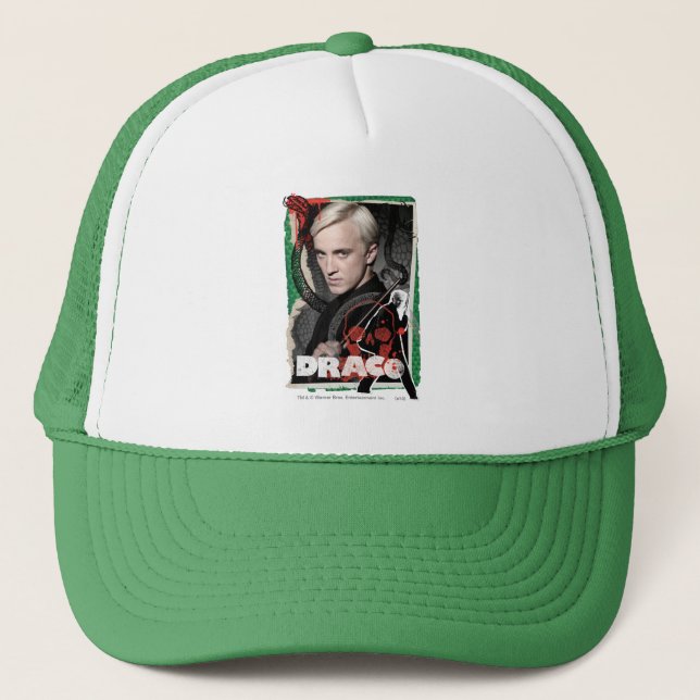 Draco Malfoy 6 Trucker Hat (Front)