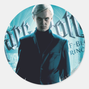 Draco Malfoy Classic Round Sticker