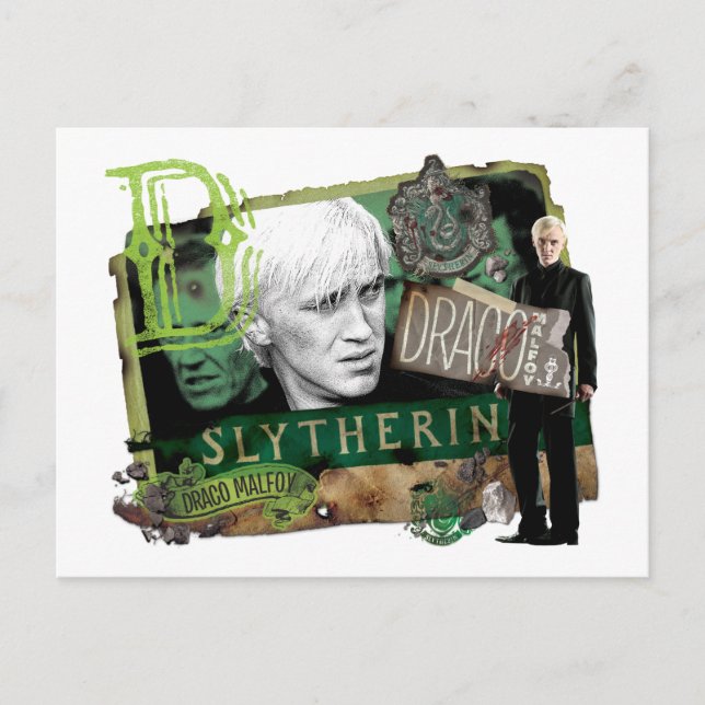 Draco Malfoy Collage 1 Postcard (Front)