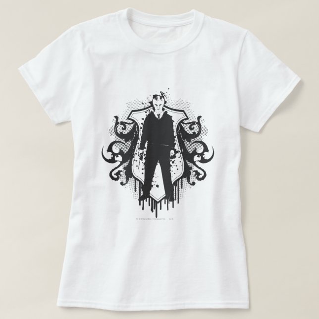 Draco Malfoy Dark Arts Design T-Shirt (Design Front)