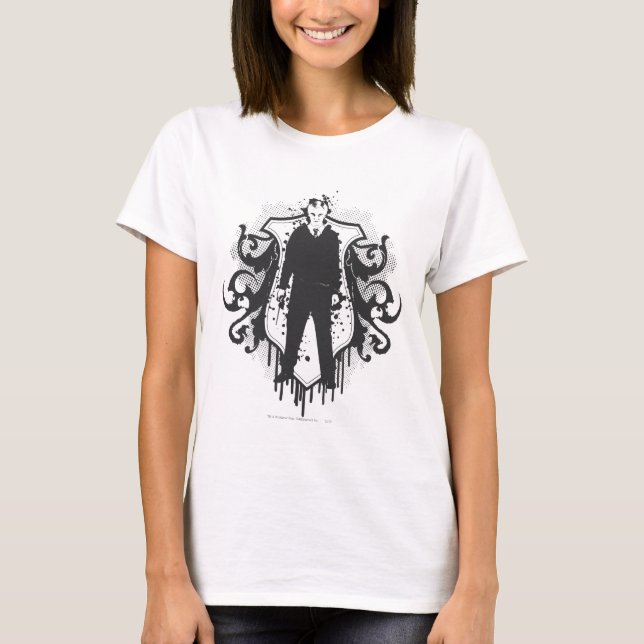 Draco Malfoy Dark Arts Design T-Shirt (Front)
