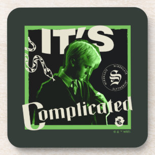 Draco Malfoy - "It's Complicated" Coaster