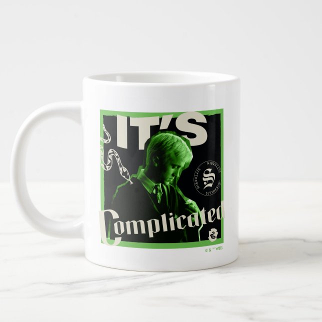 Draco Malfoy - "It's Complicated" Large Coffee Mug (Left)