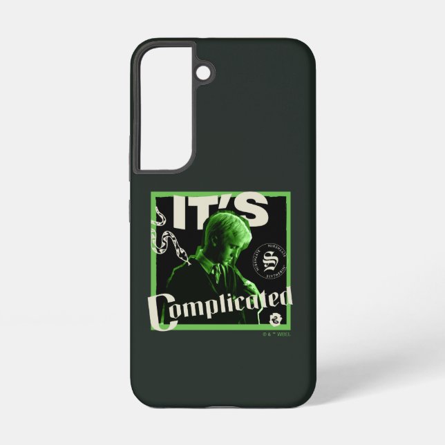 Draco Malfoy - "It's Complicated" Samsung Galaxy S22 Case (Back)