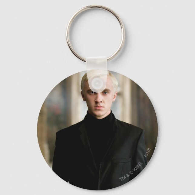 Draco Malfoy Straight On Key Ring (Front)