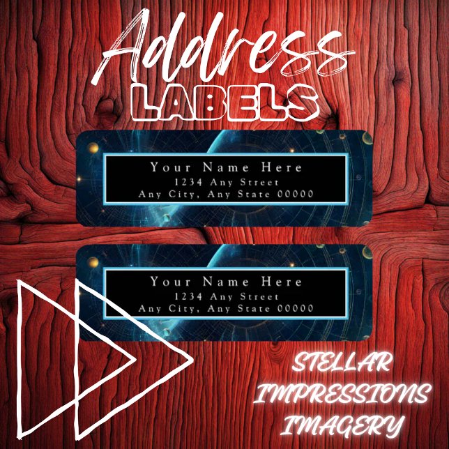 Draconis Mirage Return Address Label (Creator Uploaded)