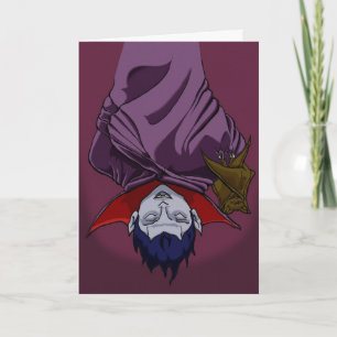 Dracula and Friend Card