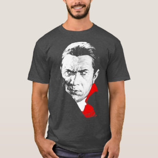 Dracula Bela Lugosi Distrustful Glance Retro Vampi T-Shirt