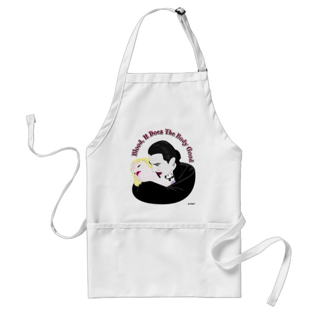 Dracula, Blood It Does The Body Good Standard Apron (Front)