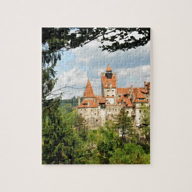 Dracula Castle in Transylvania, Romania Jigsaw Puzzle (Vertical)