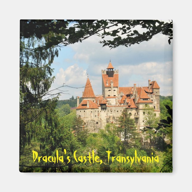 Dracula Castle in Transylvania, Romania Magnet (Front)