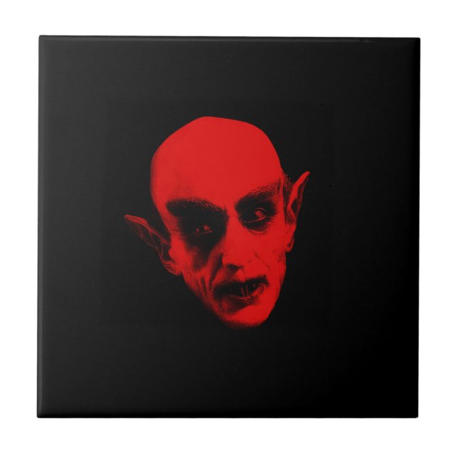 Dracula Ceramic Tile (Front)