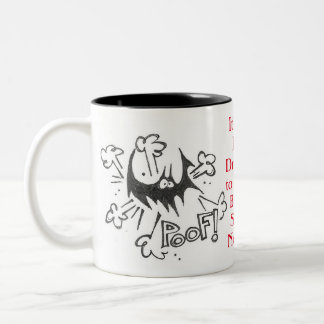 Dracula Drops In Two-Tone Coffee Mug