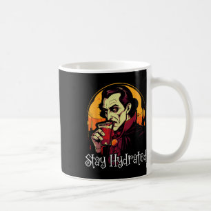 Dracula Halloween Scary Trick Or Treat Spooky Vamp Coffee Mug