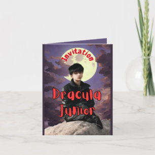 Dracula Junior - Folded Invitation