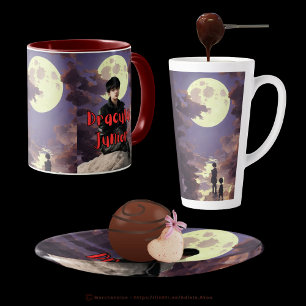 Dracula Junior Large Latte Mug