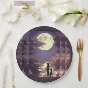 Dracula Junior  Paper Plate
