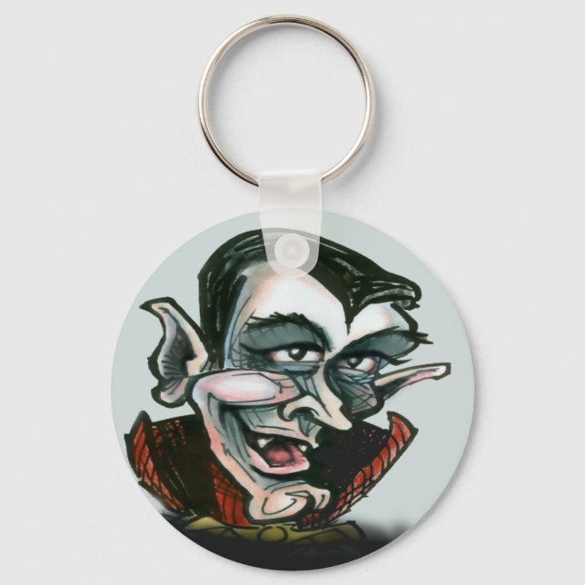 Dracula Key Ring (Front)