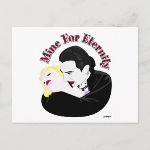 Dracula, Mine For Eternity Postcard