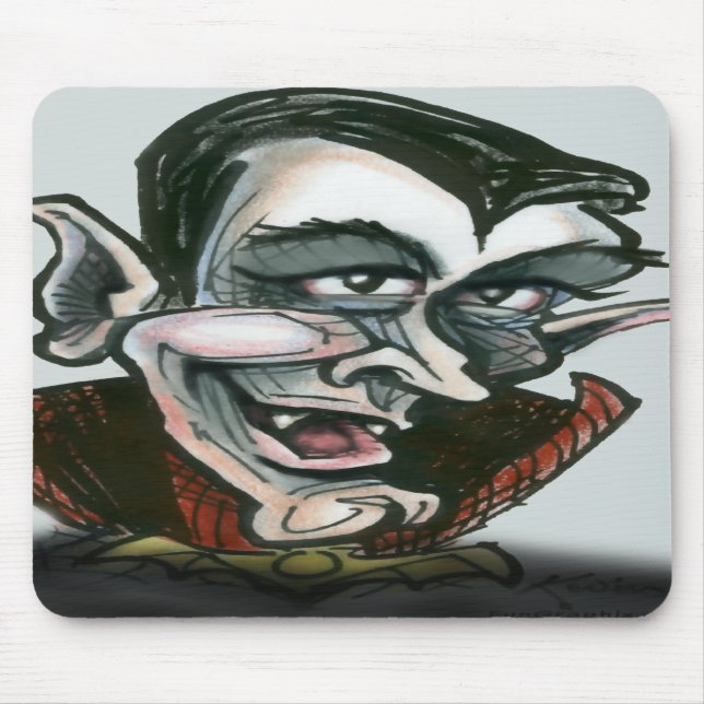 Dracula Mouse Pad (Front)