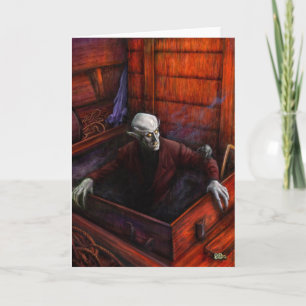 Dracula Nosferatu Vampire Card