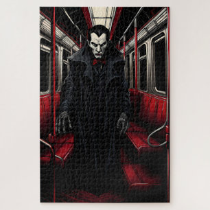Dracula on the Subway Jigsaw Puzzle