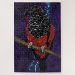 Dracula Parrot Jigsaw Puzzle