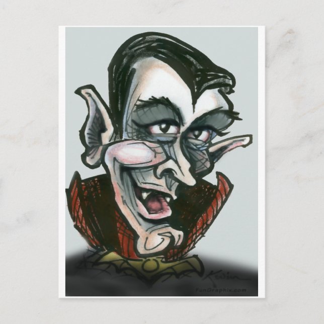 Dracula Postcard (Front)