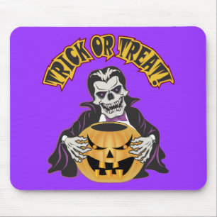 Dracula Skull Mouse Pad