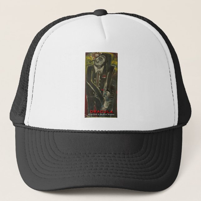 dracula trucker hat (Front)