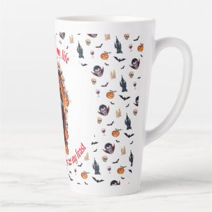 🧛‍♂️ Dracula Vampire Halloween Mug 🎃 White