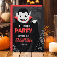 Dracula Vampire Spooky Halloween Party