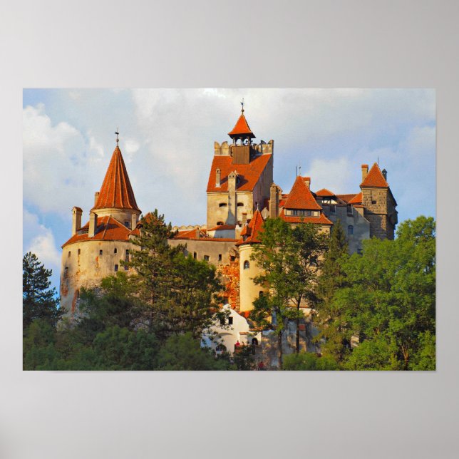 Dracula's castle,hilltop eerie poster (Front)