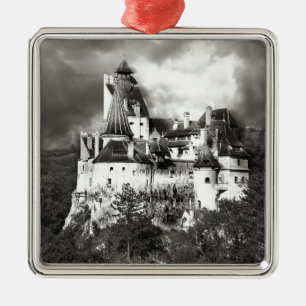 Dracula's Castle, Transylvania Metal Tree Decoration