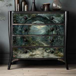 Dracula's Mysterious Castle Gothic Tissue Paper