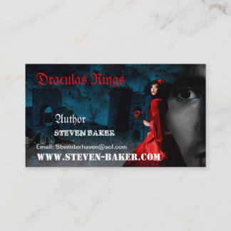 Draculas Rings Business Card