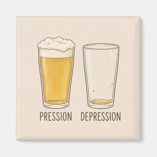 Draft Beer Magnet (Front)