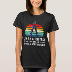 Drafting Construction Engineer Design Architect T-Shirt