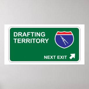 Drafting Next Exit Poster