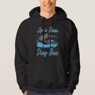 Drag Boat Racing RC Model Boating Driver Hoodie