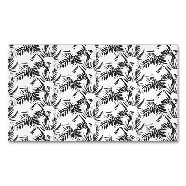 Drag & Drop Custom Image Here Magnetic Business Card (Front)