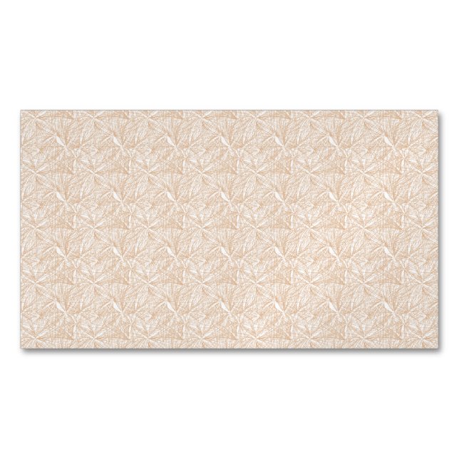 Drag & Drop Custom Image Here Magnetic Business Card (Front)