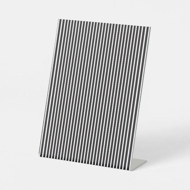 Drag & Drop Custom Image Here Pedestal Sign (Front)