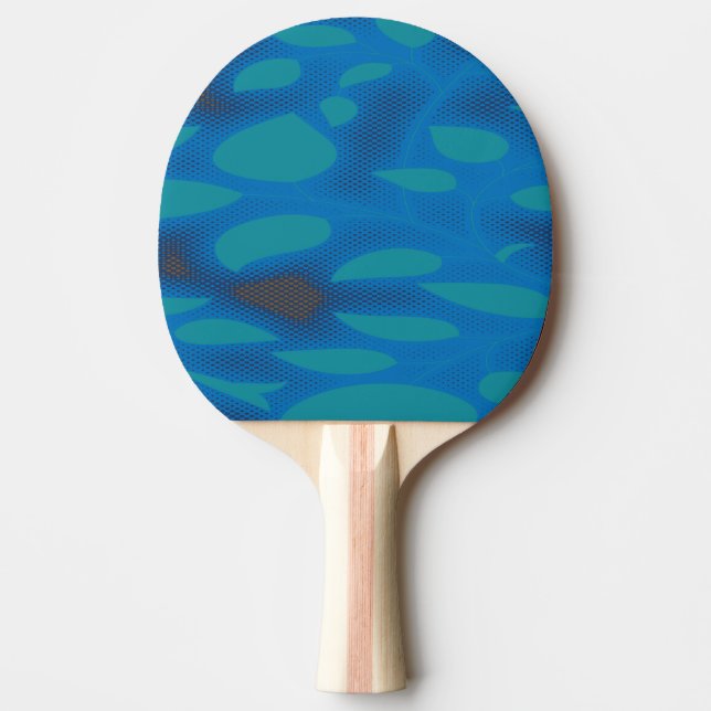 Drag & Drop Custom Image Here Ping Pong Paddle (Front)