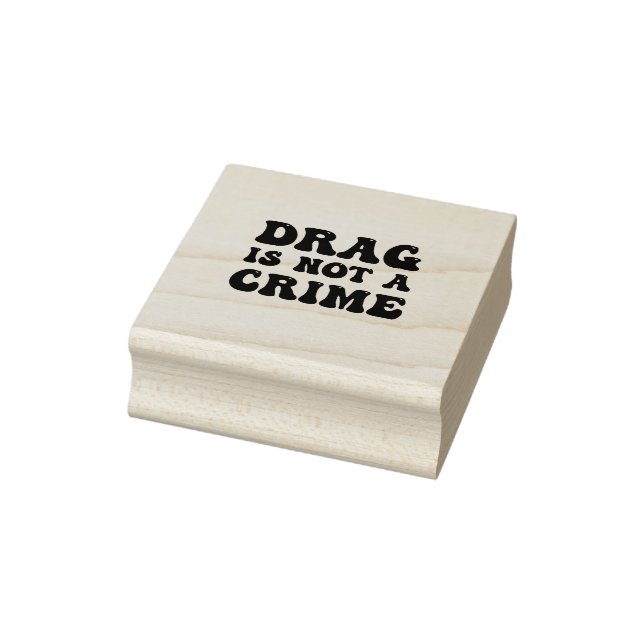 Drag Is Not A Crime Stamp (Stamp)